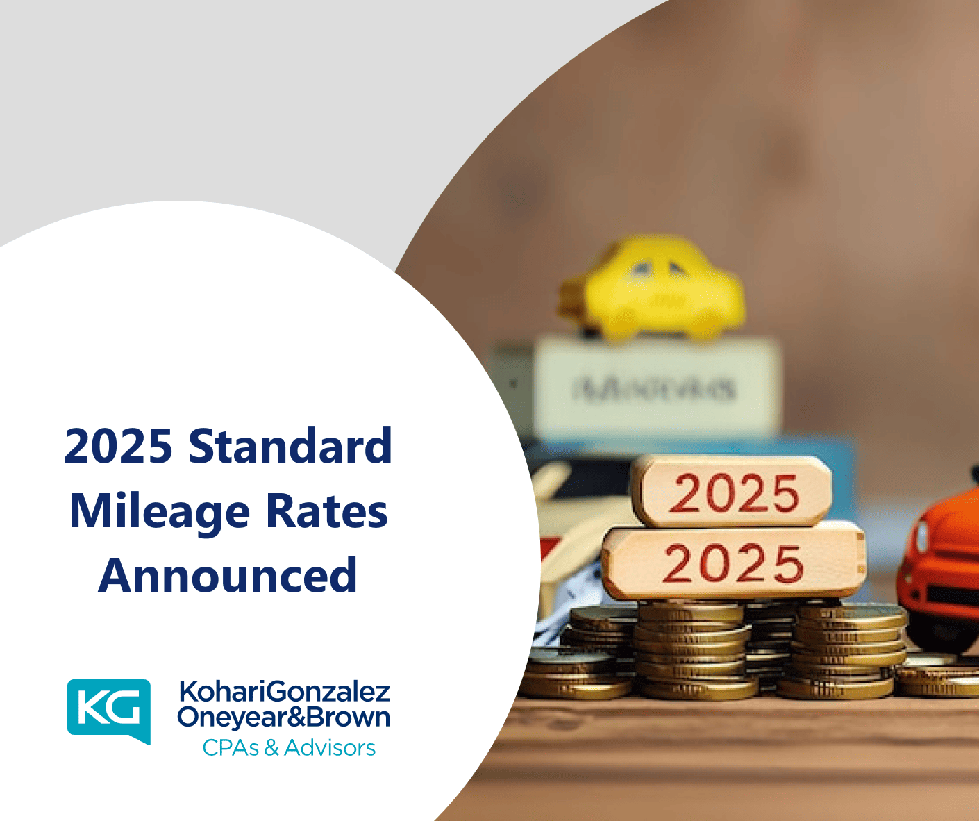 2025 Standard Mileage Rates Announced